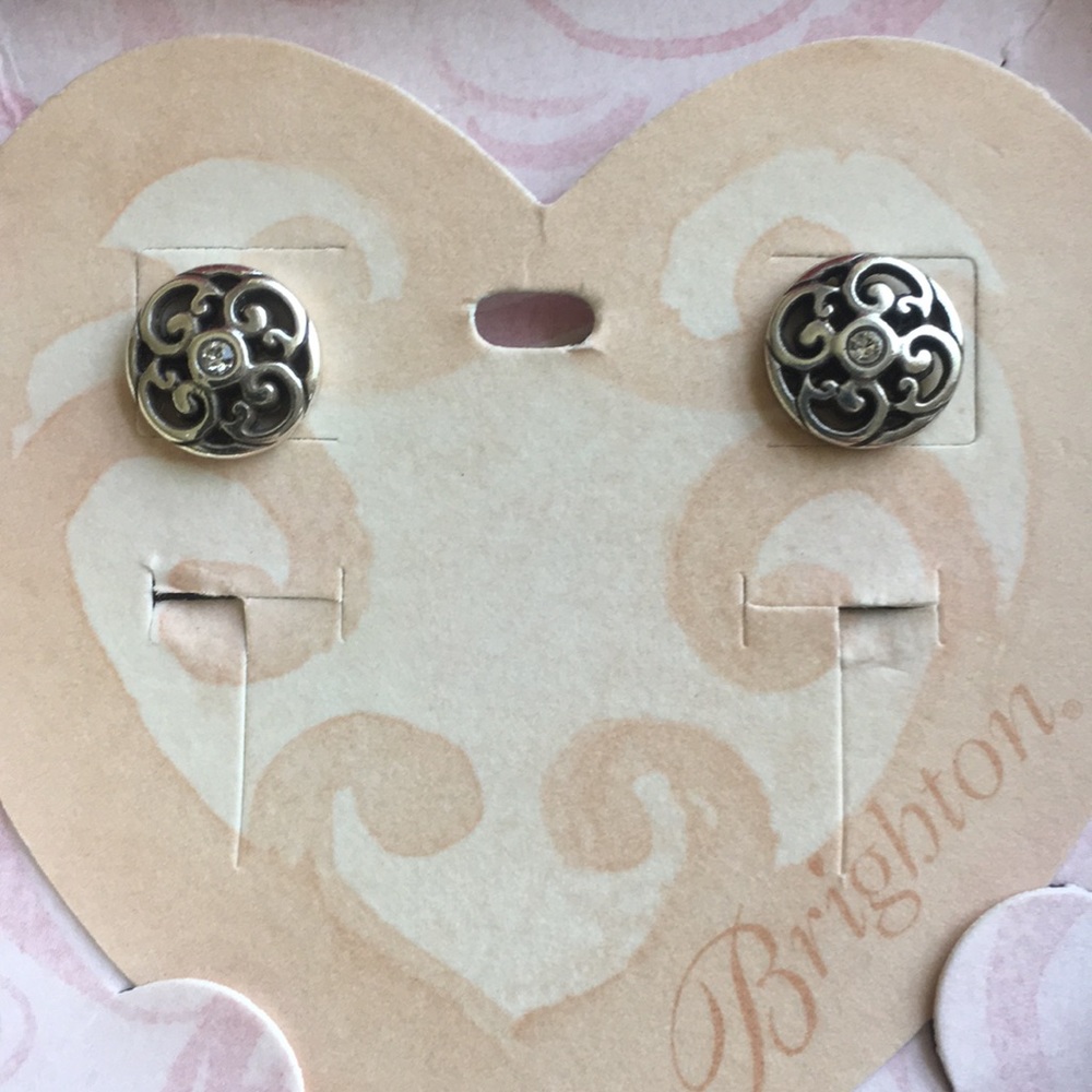 Silver earrings